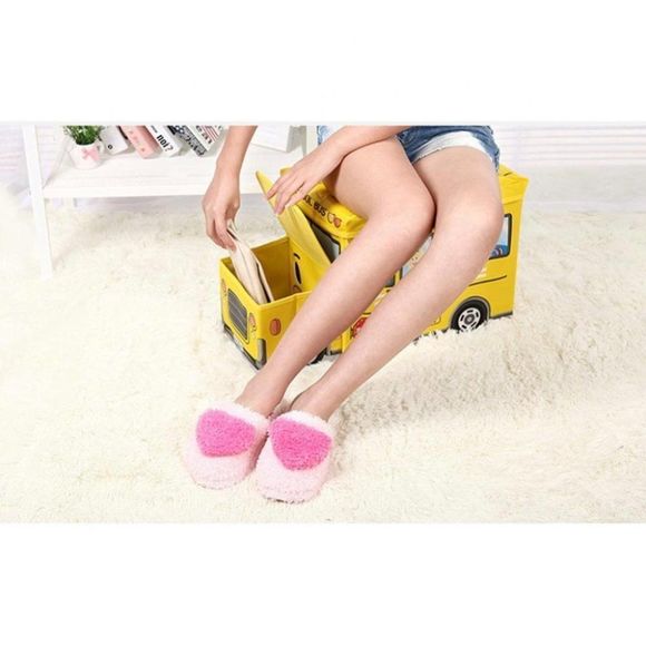 Portable Foldable Storage Box, Organizer, Stool, Car Model, Bus Shape School Bus - Picture 12 of 16